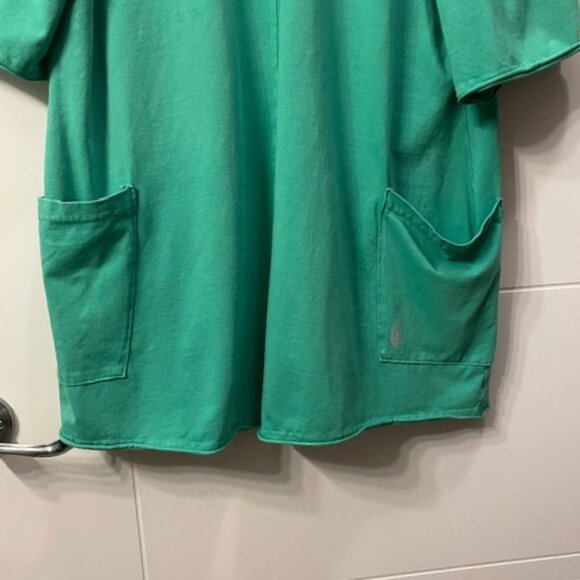Free People Hot Shot Tee Romper Green Size XS - Picture 7 of 16
